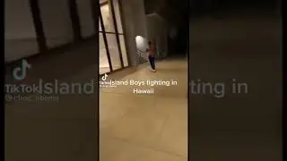 Island boys ran from a fight in Hawaii