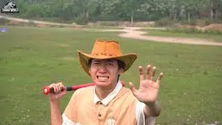 Most Dramatic T-rex Dinosaur Chase | Jurassic Park Fan-Made Short Film | Dinosaur Movie | Ms. Sandy