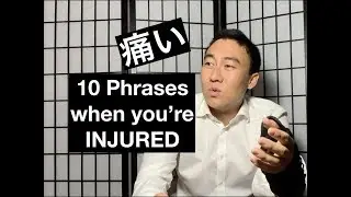 Japanese Phrases When Injured - Practical Japanese Lessons
