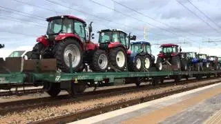 [TRENI] Il famoso treno dei trattori - Falconara Marittima [HD]