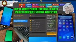 how to remove screen lock oppo F7 cph1859 direct usb meta mode no test point by unlock tool work100%
