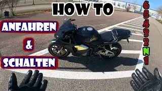 SCHNELL & LANGSAM SCHALTEN UND ANFAHREN MIT DEM MOTORRAD
