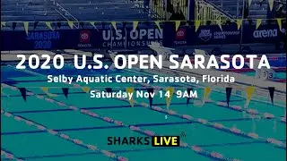 2020 US OPEN SARASOTA - SAT AM - SHARKS LIVE