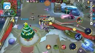 MOBILE LEGENDS: Escaping from epic rank(from feed to win) saber gameplay and build