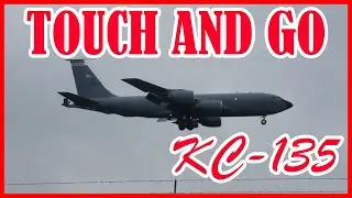 KC-135 Does Touch and Go at KMKE