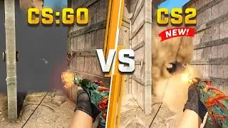 CS GO tricks work in CS2 | Трюки из CS GO в CS2 (Mirage)