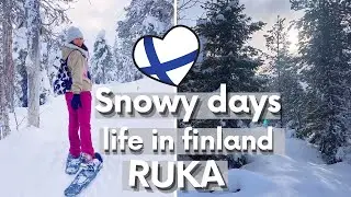 I felt like a GIANT in Ruka Finland! How did this happen? |🇲🇲 🇫🇮