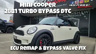 Код ошибки 28B1 Исправление турбонаддува и перепрограммирование ЭБУ Mini Cooper 1.6 л. Работает John Cooper.