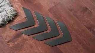 iPrimio NeverCurl Best V Shape Design Gripper to Instantly Stops Rug Corner Curling. Safe fo Reviews