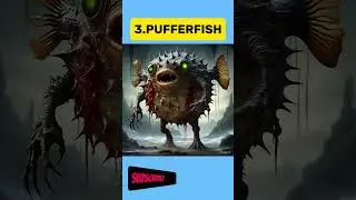 TOP 10 ANIMAL SEA X ZOMBIE, ANIMATION #fantasy #quiz #midjourney #scifi #animals #dinosaur #riddles