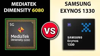 🔥 Dimensity 6080 Vs Exynos 1330 | 🤔Which Better? | Mediatek Dimensity 6080 vs Samsung Exynos 1330