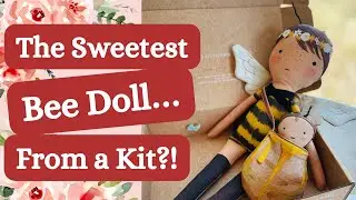 🐝 Let&rsquo;s Make a Bee Doll Together! | Sewing a Printed Fabric Doll Kit from La Lovie