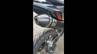 Aprilia SX 125 4T 2020 Stock Exhaust vs Arrow Exhaust / Flyby / Soundcheck
