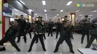 Chinese Army Police Does Seve (Flash Mob) 1080p