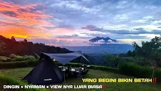 DINGIN & COZY BANGET‼️ CAMPING KELUARGA DI AREA TERBARU DENGAN VIEW JUARA‼️ EL MANDE CAMPING GROUND