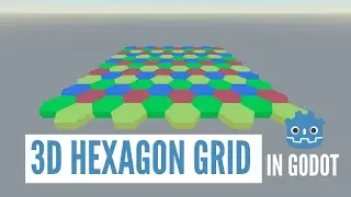 Как создать 3D-сетку из шестиугольников в Godot (урок)