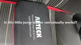 How to jump start 1.6little engine with flat battery 🔋 l jump starter l united kingdom l Arteck
