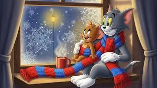 Scarves, Snowflakes, and Silent Squeaks: A Winter Chase with Tom & Jerry 