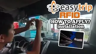 EASYTRIP (RFID) HOW & WHERE TO APPLY/ INSTALL? l STEP BY STEP PROCEDURE