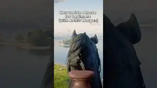 How to ride a horse for beginners in Rdr2 #shorts #rdr2 #maxkeyyt