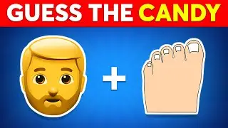 Guess the CANDY by Emoji? 🍬 Emoji Quiz