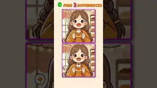 Can You Spot All 3 Differences? Fast Visual Test!