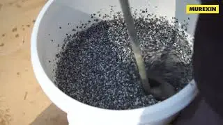 Natursteinteppich dekorativ beschichten
