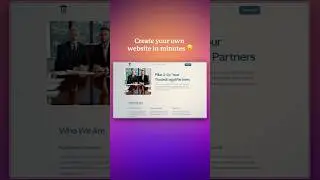 Create Your Website in Minutes with AI