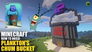 HOW TO BUILD: PLANKTON'S CHUM BUCKET | MINECRAFT BUILDINGS #103