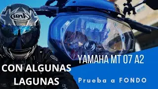 YAMAHA MT 07 LIMITADA A2.  Puro TORQUE.