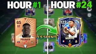Can We Reach 116 OVR In 24 Hours On a New Account From Zero? (0 $ Spent) #fcmobile