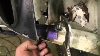 1973 Porsche 914 - R Front panel repair Part 2