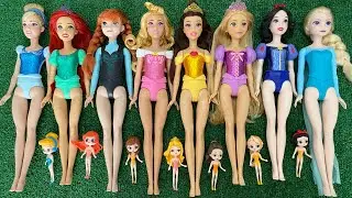 Cute Miniatures Disney Princess Frozen ELSA & Annall! elsa satisfying unboxing