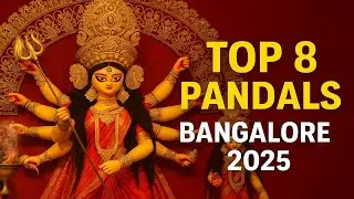🪔 Top 8 Durga Puja Pandals in Bangalore 2025 🌸 | Bhog, Pandal Hopping & Full Guide 🎉