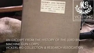 Reprint update: An excerpt from the History of the 33rd Battalion #MachineGunCorps