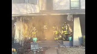 House Fire on Guthrie&rsquo;s East Side | Firefighters Rescue Dog from Burning Home