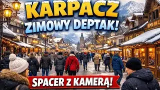 Karpacz zimą 2026 ❄️ Spacer po deptaku (4K-60fps)