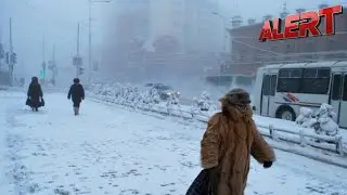 Russia's Yakutsk Residents Brave Extreme Cold As Temperature Falls Below -45&deg;C | ALERT News