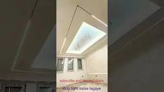 strip light kaise lagaye🏠💯#electric #electrical #shortsviral #ledlights #led #home #shorts