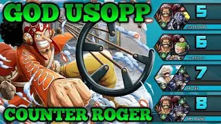 COUNTER ROGER | GOD USOPP GAMEPLAY | ONE PIECE BOUNTY RUSH | OPBR