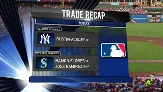 NYY@TEX: Yankees' broadcast on trade for Ackley
