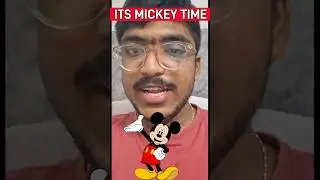 Mickey mouse impression || #shorts #mickeymouse #mimicry