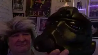 STAR WARS TIE FIGHTER  PILOT HELMET REVIEW FOUND THIS IN A CHARITY SHOP