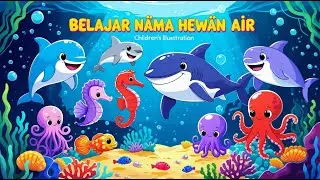Bermain di Air! Kenal Nama Hewan Air dalam Dua Bahasa