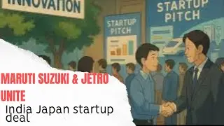 Maruti Suzuki & JETRO Unite! India-Japan Startup Bridge Launched 🚀 | Cross-Border Innovation Deal