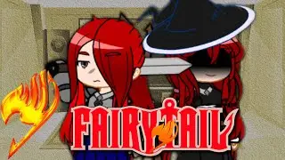Fairy Tail Team Natsu react to Erza Scarlet(Little Jerza)(2/4)#gacha #gachaclub #fairytail #anime