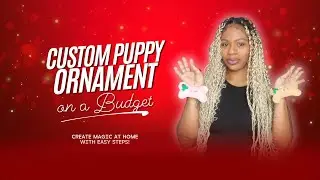 DIY Personalized Dog Bone Ornament