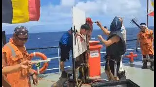 Equator Crossing Ceremony # Neptune Baptism #Neptune king of the sea