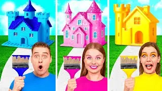 Домики Одного Цвета Челлендж | Весёлые Идеи Для Декора от Fun Teen