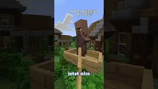 So EINFACH kann man Villager TRANSPORTIEREN | Minecraft Tutorail